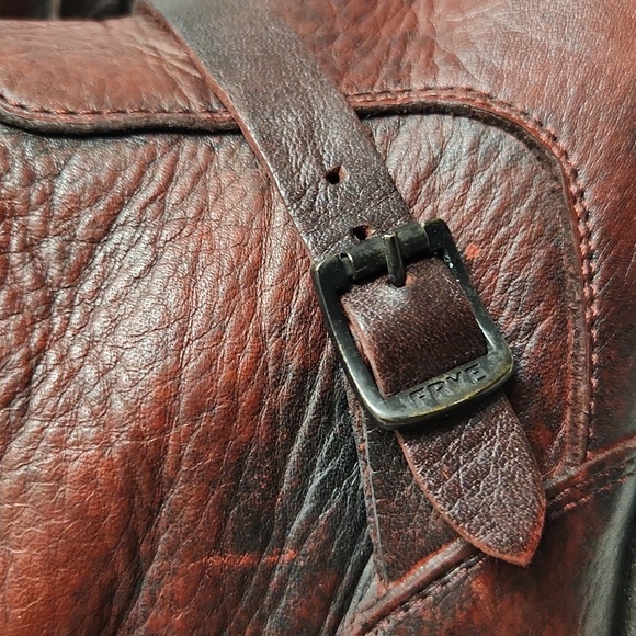 Frye Lynn Strap Short Leather Ankle Boots (W Size 8.5) - Picture 11 of 15